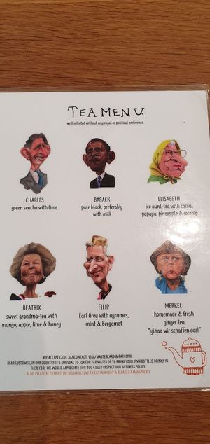 Teamenu at Sanseveria Bagelsalon in Bruges