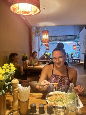 I got the pad Thai! 😋  at Ethos in Bangkok