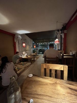 Restaurant interior  at Ethos in Bangkok