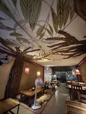 beautiful ceiling  at Ethos in Bangkok