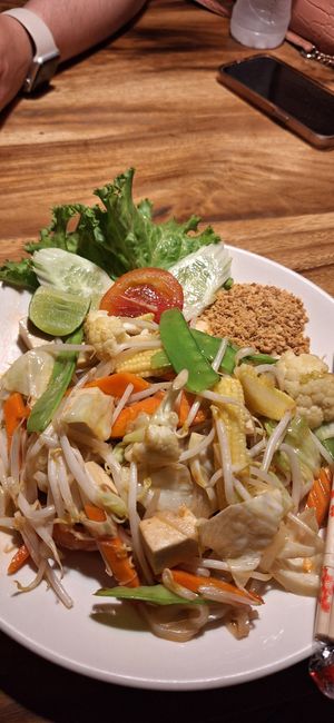 Pad thai at Ethos in Bangkok