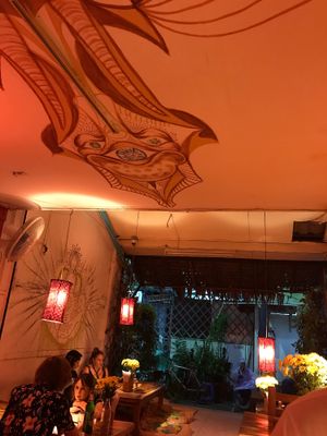 Restaurant interior  at Ethos in Bangkok