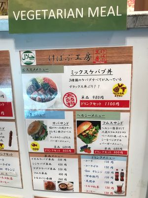 Vegetarian Meal at HND - Mrs Istanbul in Tokyo