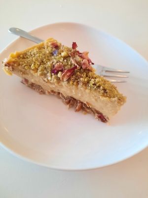 Vanilla Custard Pie  at Veggie Galore in Nijmegen