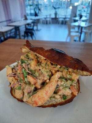 Yaniqueque No Shrimps at Veggie Galore in Nijmegen