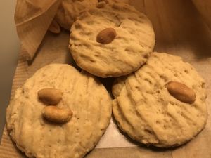 Peanuts cookies at Veggie Galore in Nijmegen