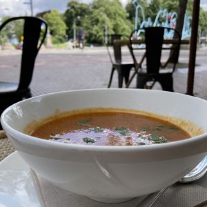 Tasty soup at Veggie Galore in Nijmegen