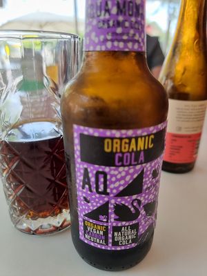 organic drinks at Veggie Galore in Nijmegen