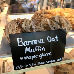 Delicious vegan bakery items at Parakeet Cafe in La Jolla