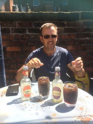 Lovely old fashioned drinks  at Joro Vegan Eatery in Birkenhead