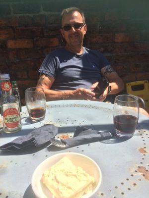 Lemon and Lime me cake yummy  at Joro Vegan Eatery in Birkenhead