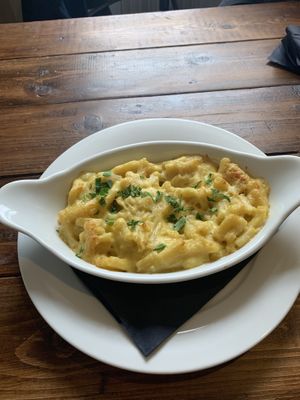 Mac and cheeze  at Joro Vegan Eatery in Birkenhead