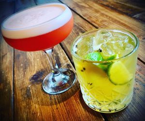 Cocktails at Joro Vegan Eatery in Birkenhead