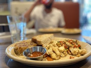 Tofu Scramble  at Snooze in Katy