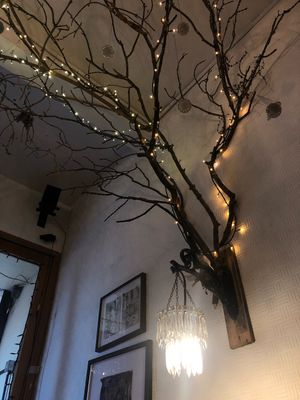 Gorgeous decor  at Canvas & Cream in South East London