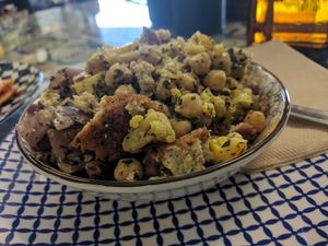 cauliflower salad at Wholesome Blend in Parkes