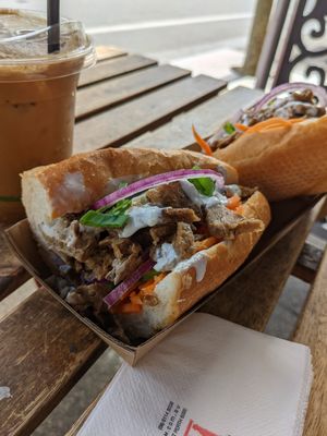 Vegan grilled 'lamb' at Le Vietnam Cafe in Perth