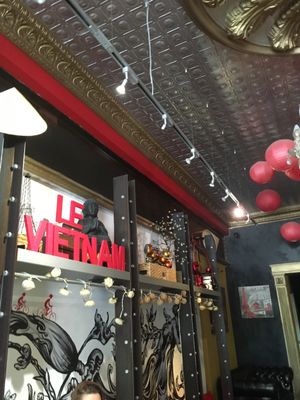 Inside at Le Vietnam Cafe in Perth