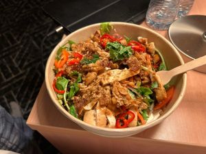 Peking tofu salad bowl. Tasty    at Le Vietnam Cafe in Perth