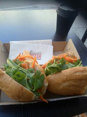 Vegan Lemongrass Ban Mi at Le Vietnam Cafe in Perth