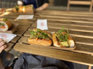 Avocado vegan sub at Le Vietnam Cafe in Perth