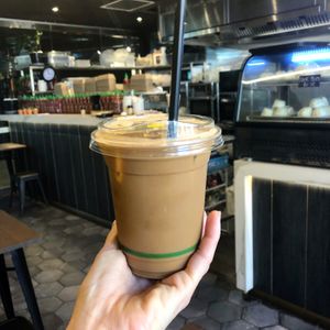 Coconut Vietnamese coffee at Le Vietnam Cafe in Perth