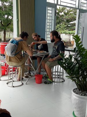 New friends :)) at Dieu Cat Tuong in Da Nang