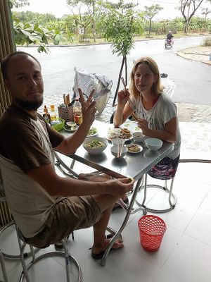 New friends :)) at Dieu Cat Tuong in Da Nang