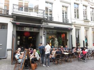 Front terrace Mosquito Coast at Mosquito Coast in Ghent