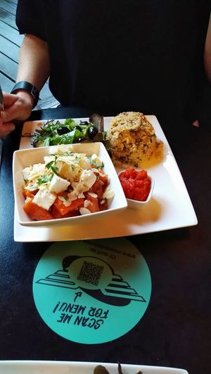 Lebanese Falafel salad(vegetarisch) at Mosquito Coast in Ghent
