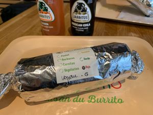Vegan burrito  at Taco Memo in Lille