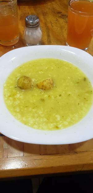 Menu del día plato 1 at Ananda - Calle Hermano Miguel in Cuenca