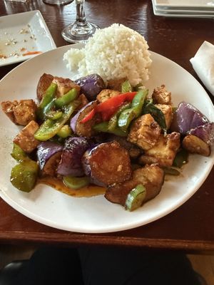 Tofu eggplant   at Nooddi Thai Chef in Media