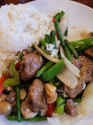 Mock duck at Nooddi Thai Chef in Media