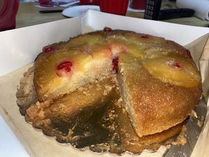 Pineapple upside down cake  at Batter & Crumbs in Philadelphia