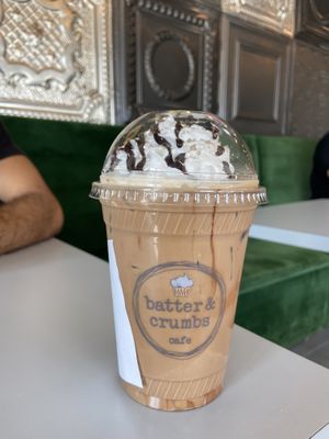 Caramel mocha at Batter & Crumbs in Philadelphia