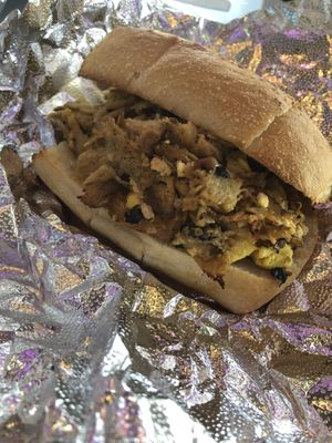 Wake and steak sandwich   at Batter & Crumbs in Philadelphia