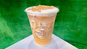 Creamy Pumpkin Cold Brew at Batter & Crumbs in Philadelphia