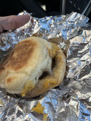 Vegan English Muffin Sandwich  at Batter & Crumbs in Philadelphia