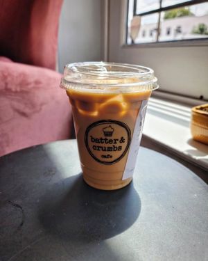 Iced Vanilla Latte at Batter & Crumbs in Philadelphia