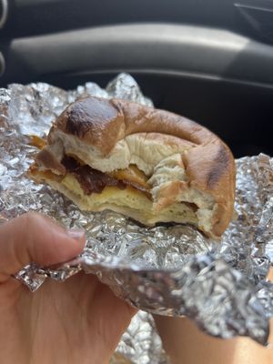 Bagel sandwhich   at Batter & Crumbs in Philadelphia