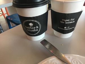 Coffee and hot chocolate at Batter & Crumbs in Philadelphia