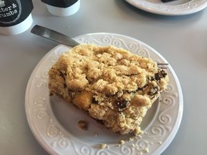 Crumb cake...ooooh at Batter & Crumbs in Philadelphia