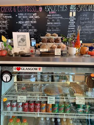 Great options .. owner is vegan and just baked a lot today . Love all the options   at Way Cup Cafe in Holland