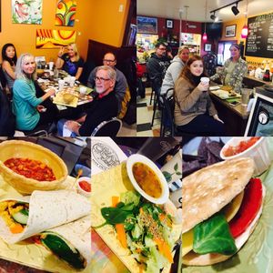 Veg Lakeshore Cozy Lunch Meetup November 19, 2017.  at Way Cup Cafe in Holland