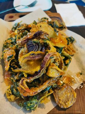 Pakora at The Red Dot Kitchen in Wurtsboro