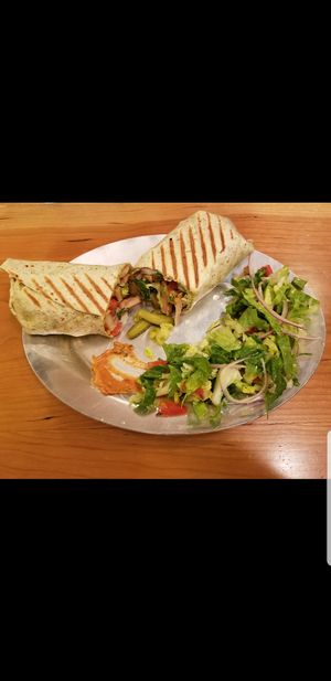 Blat wrap at The Red Dot Kitchen in Wurtsboro