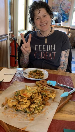 Pakora !!! My favorite dish Anywhere EVER !!! 🌟🌟🌟🌟🌟 at The Red Dot Kitchen in Wurtsboro