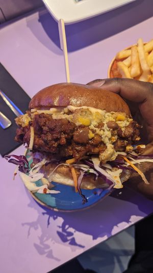 Close up of Xmas special at DoppleGanger in Cambridge