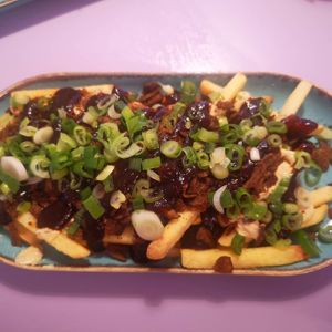 D*ck Loaded Fries at DoppleGanger in Cambridge
